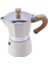 Latte Mocha Kahve Makinesi Italyan Moka Espresso Pot Stopetop Kahve Makinesi Beyaz | Kahve Tencereler(Yurt Dışından) 3