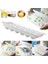 Buz Küpü Tepsi Topu Maker Büyük Silikon Kalıp Dıy 26 cm * 12 cm * 3.2 cm Boyutu Yuvarlak Kalıp Yüksek Kalite Beyaz Kalıp |(Yurt Dışından) 4