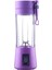 USB Şarj Edilebilir Taşınabilir Kolay Blender Mini Sıkacağı Çok Fonksiyonlu USB Şarj Suyu Kupası Meyve Elektrik Suyu Karıştırma Kupası | Sıkacaklar (Mor)(Yurt Dışından) 1