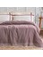 Bedding Colin Çift Kişilik Pike Takımı - Bordo 2