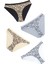 4 Lü Leopar Desen Bikini Slip 1