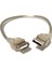 30CM USB Uzatma Kablosu USB 2.0 Dişi Erkek 30 cm Extansion Kablo 0.3m Am-Af 2
