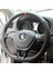 Opel Corsa C (2000-2006)DIREKSIYON Kılıfı Carbon Alkantra Kırmızı 3