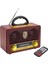 Usb/sd/fm/bluetooth Destekli Nostaljik Radyo 1