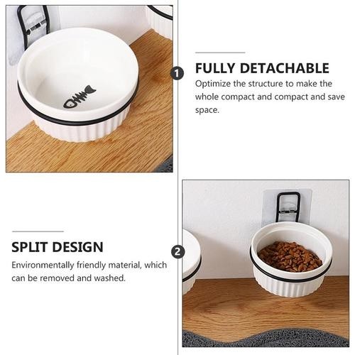 1 Set Duvara Monte Kedi Gıda Konteyner Pet Seramik Besleyici Fiyatı 1 Set Duvara Monte Kedi Gıda Konteyner Pet Seramik Besleyici Fiyatı