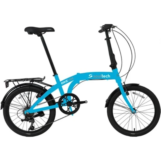 Soultech BIKE14M Couple Katlanır Bisiklet Mavi 20''