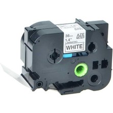 Photo Print Brother P-Touch Muadili Gümüş Etiket 36 mm Tze-Tape AZE-M961