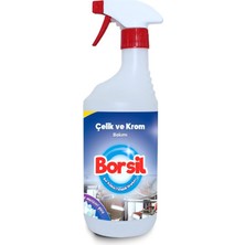 Borsil Çelik ve Krom Bakımı 800 ml