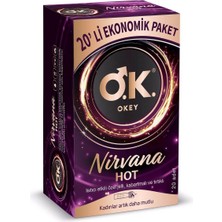 Okey Prezervatif Nirvana Hot Ekonomik 20'li