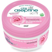 Cire Aseptine Soft Gül Özlü Nem Dengeleyici ve Besleyici Prebiyotikli Krem 30 ml