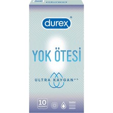 Durex Prezervatif Yok Ötesi Ultra Kaygan 10'Lu