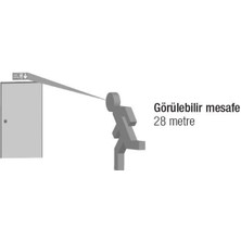 Arsel Dekolite Z Serisi Çift Yüzlü AE-4123-L Acil Çıkış Yönlendirme Armatürü Kesintide 180 Dak. Yanan 500 Lümen LED