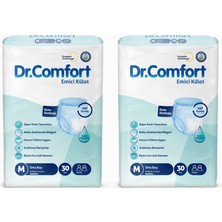 Dr.Comfort Yetişkin Emici Külot  Medium 30'Lu 2 Paket 60 Adet