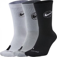 Nike DA2123-902 Everyday Crew Basketball Unisex Spor Çorap