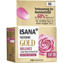 Isana Gold Brilliance Gündüz Kremi Yoğun BAKIM-SPF20 50 ml