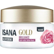 Isana Gold Brilliance Gece Kremi Yoğun Bakım Etkili 50 ml