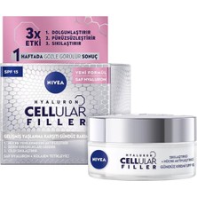 Nivea Gündüz Kremi Hyaluron Cellular Filler + Sıkılaştırıcı SPF15 50 ml