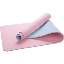 Gymo Ekolojik 6mm Tpe Yoga Matı Pilates Minderi Pembe