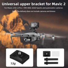 Jurnish Djı Mavic 2 Air 2 Pro Mini Fimi Için Eylem Kamera Montaj Üst Adaptör Konnektörü (Yurt Dışından)