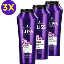 Gliss Intense Therapy Şampuan 500 Ml  Paketi