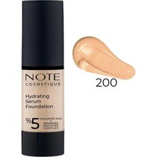 Note Cosmetics Note Hydrating Serum Fondöten 200