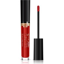 Max Factor Lipfinity Velvet Matte Lipstick Ruj 025 Red Luxury