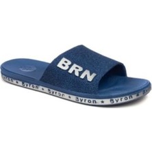 BRN Unisex Yazlık Lacivert Terlik Kadınlar İçin Kaymaz Taban ve Hafif Tasarım