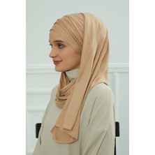 Aisha's Design Büzgülü Penye Boneli Şal,bt-1