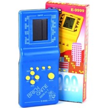 Nostalji Oyuncak El Atarisi Orjinal Tetris Brick Game Mavi