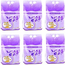 Wise Cat Diatomit Kedi Kumu 6 x 7 lt