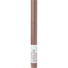 Maybelline New York Super Stay Ink Crayon Kalem Mat Ruj 10 Trust Your Gut