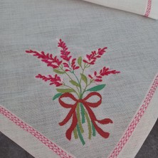 İr-Su Çeyiz Etuval Simli Kumaş Runner 95 x 47 cm