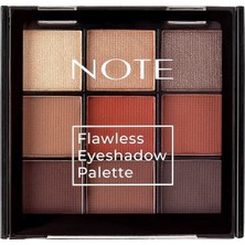 Note Flawless Eyeshadow Far Paleti 01 Sunset Shine