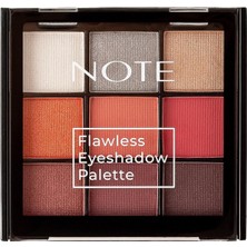 Note Flawless Eyeshadow Far Paleti 02 Romantic Date