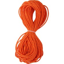 4X3MM Turuncu Yansıtıcı Çadır Hat Halat Kamp Kablosu Paracord 20M 4 Pcs