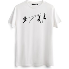 Hakuof Sırıkla Atlama Atletizm Tişört