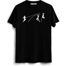 Hakuof Sırıkla Atlama Atletizm Tişört