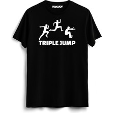 Hakuof Üç Adım Atlama Atletizm Tişört