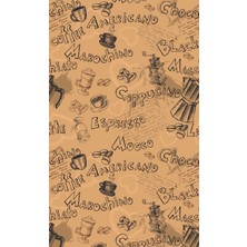 Erayshome Mutfak El Havlusu Cupcake ve Kahve Desen Baskılı 2'li Set