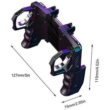 Xinh Şekli Oyun Denetleyicisi Yeni Tavuk Yeme K21 Düğme Gamepad Joystick Cep Telefonu Için Evrensel Çok Fonksiyonlu Gamepad | Joysticks (Yurt Dışından)