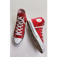 Alinda Everest Unisex Bilek Boy All Star Convers Şeffaf Taban