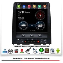 Nakamichi Renault Clıo 5 Tesla Android Multimedya Sistemi 4 GB Ram 64 GB Hafıza 8 Çekirdek Nakamichi Japon Markası