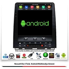 Nakamichi Renault Clıo 5 Tesla Android Multimedya Sistemi 4 GB Ram 64 GB Hafıza 8 Çekirdek Nakamichi Japon Markası