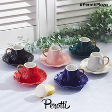 Perotti 13999 Porselen 12 Parça Türk Kahvesi Fincan Takımı