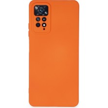 MTK Moveteck Xiaomi Redmi Note 11 / Note 11S Uyumlu Kılıf Kamera Korumalı Içi Kadife Doku Lansman Soft Silikon Kapak