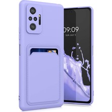 MTK Moveteck Xiaomi Redmi Note 10S Uyumlu Kılıf Kamera Korumalı Kartvizitli Cüzdan Tarz Silikon Soft Kapak