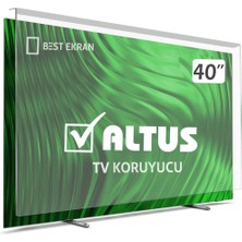 Best Ekran Altus AL40LBM420 Tv Ekran Koruyucu - 40" Inç  Ekran Koruma Paneli