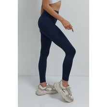 Stil Budur Disko Tayt Lacivert