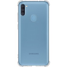 Kzy Samsung Galaxy A11 Kapak Köşe Korumalı Airbag Antishock Silikon Kılıf