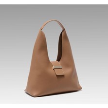 Vıctorıa Maxı Camel Omuz Çantası